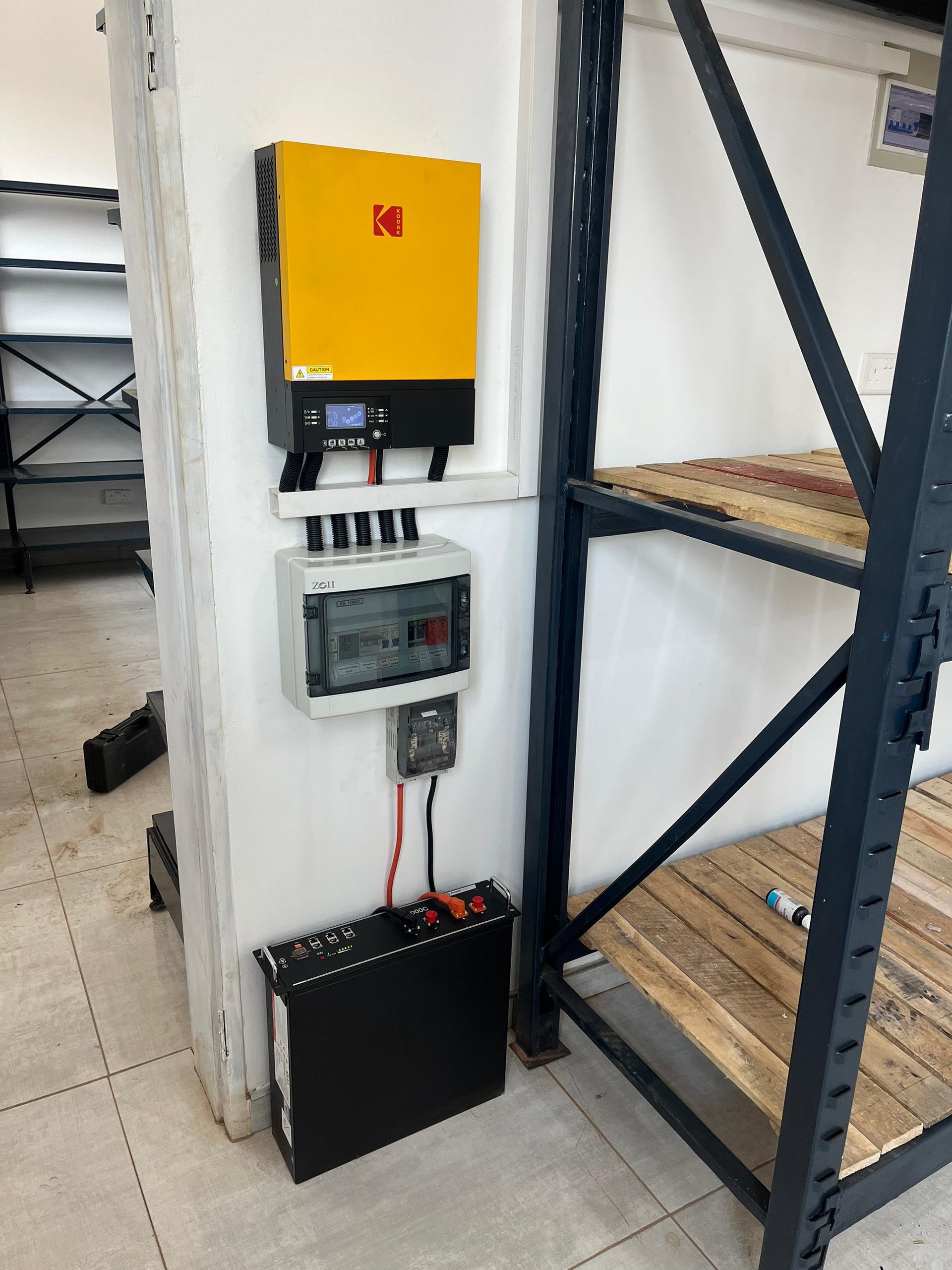 5kVA Solar System Installed in Harare